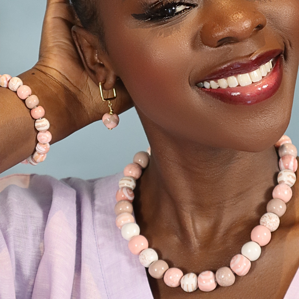 Heavenly Pink Necklace