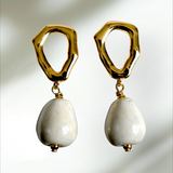 Kome Earrings Pearl