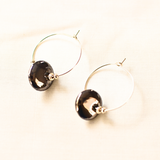 Mara Moon X Kazuri- Maridadi Earring (Midnight)