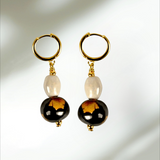 Lulu Earrings Tortoise