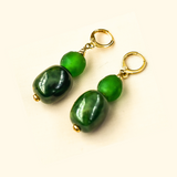 Mara Moon X Kazuri- Nyasi Earrings