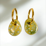 Kidani Earrings Sea Glass