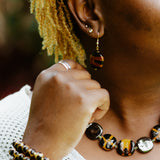 African Honey Earrings